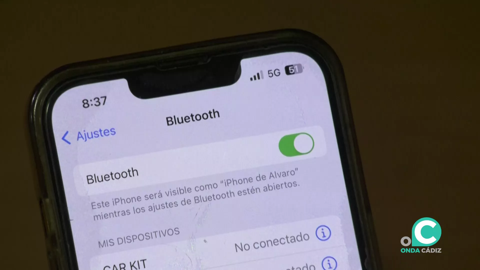 La Policía Nacional recomienda a la ciudadanía activar el bluetooth sólo cuando sea necesario. 