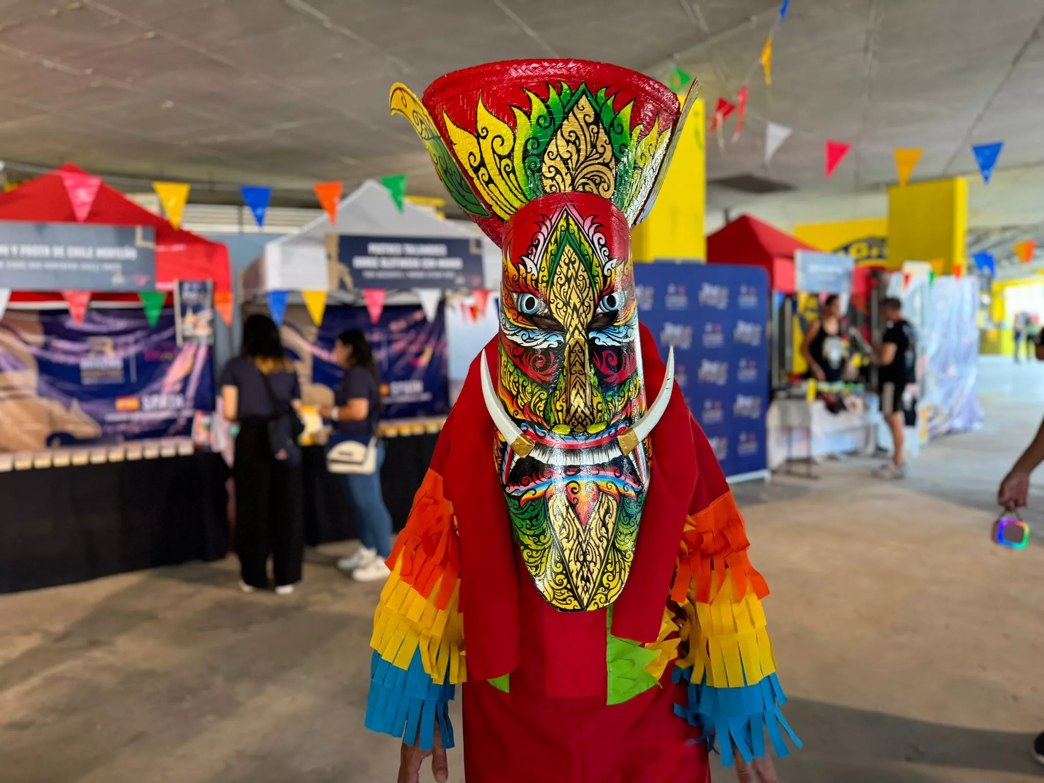 El Fondo Sur del Estadio ha acogido un festival tailandés.