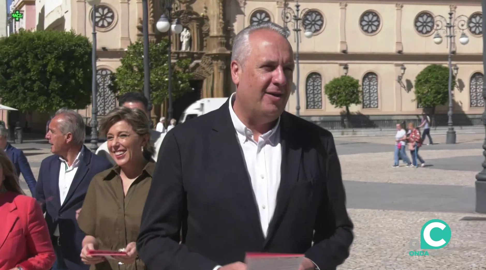 Juan Carlos Ruiz Boix, en la pasada campaña a las elecciones europeas. 