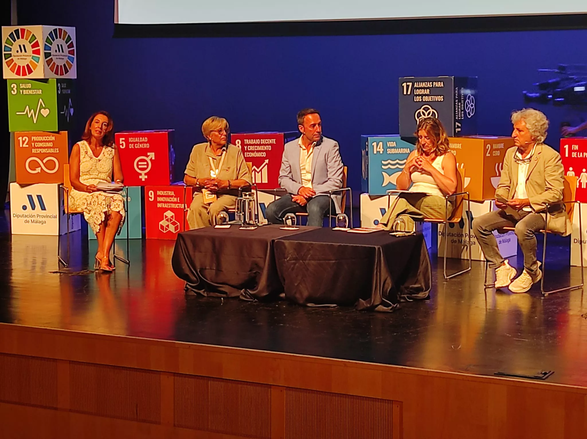 José Manuel Cossi participa en la Jornada Compromiso Local con la Agenda 2030 en Málaga.