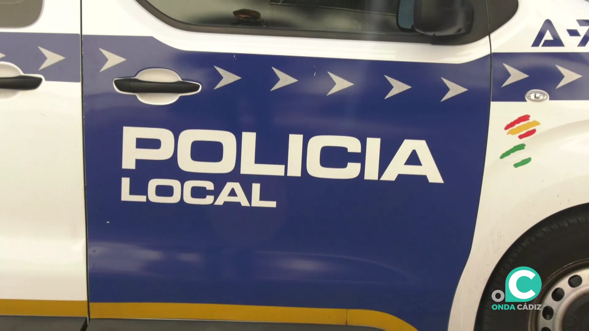Vehículo policial en una imagen de archivo. Vehículo policial en una imagen de archivo.