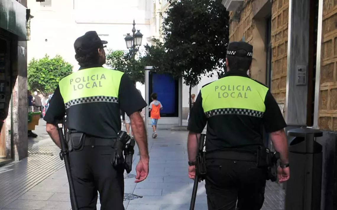 Agentes de la Policía Local en una imagen de archivo