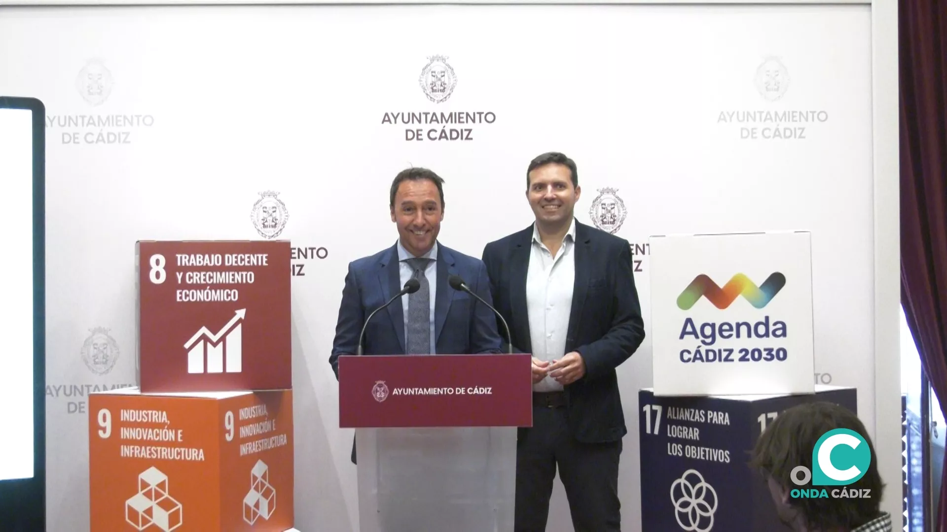 Presentación de 'Diálogos de ciudad en clave Agenda 2030' en Ayuntamiento.