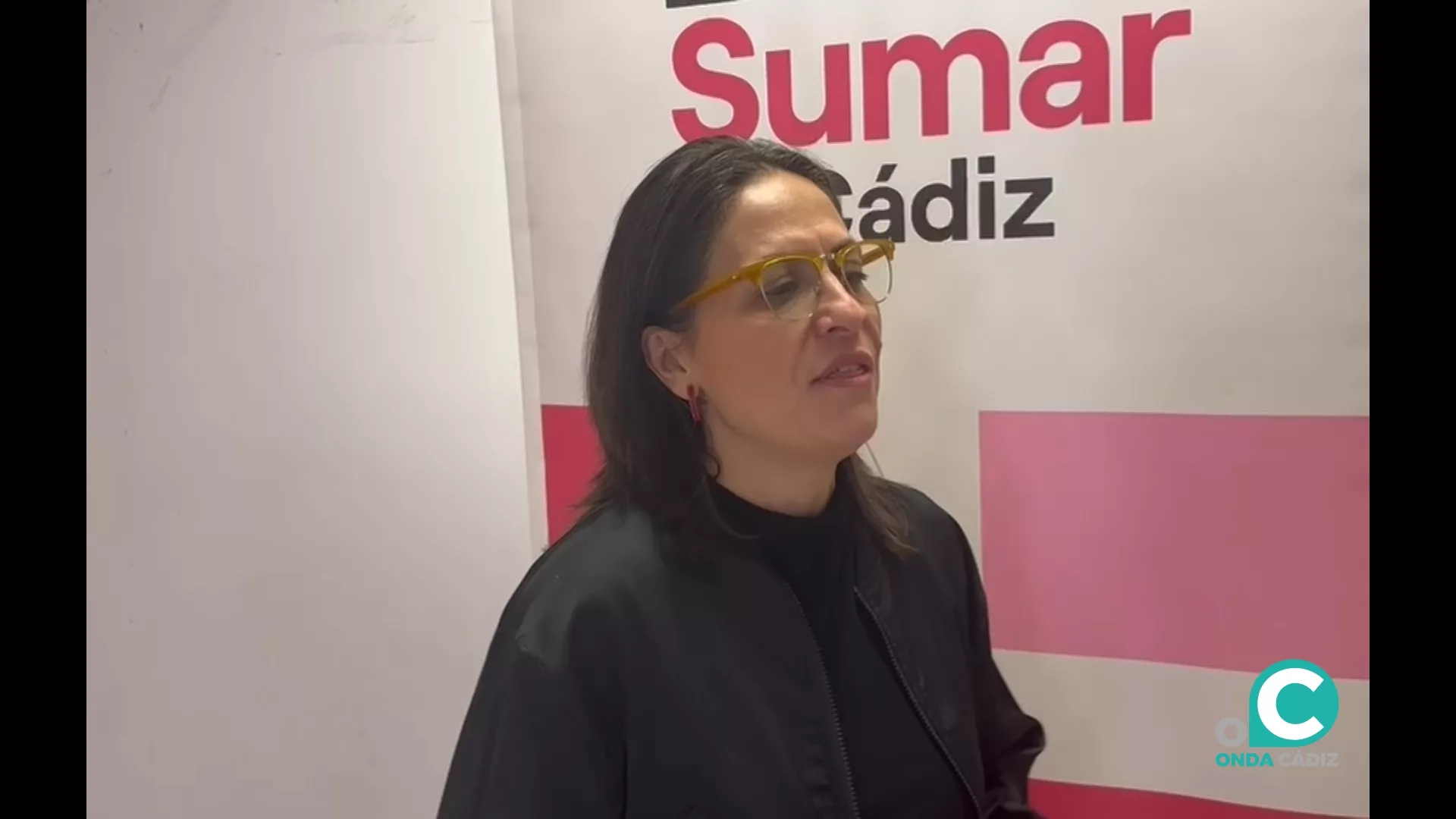 La diputada de Sumar por Cádiz, Esther Gil de Reboleño.