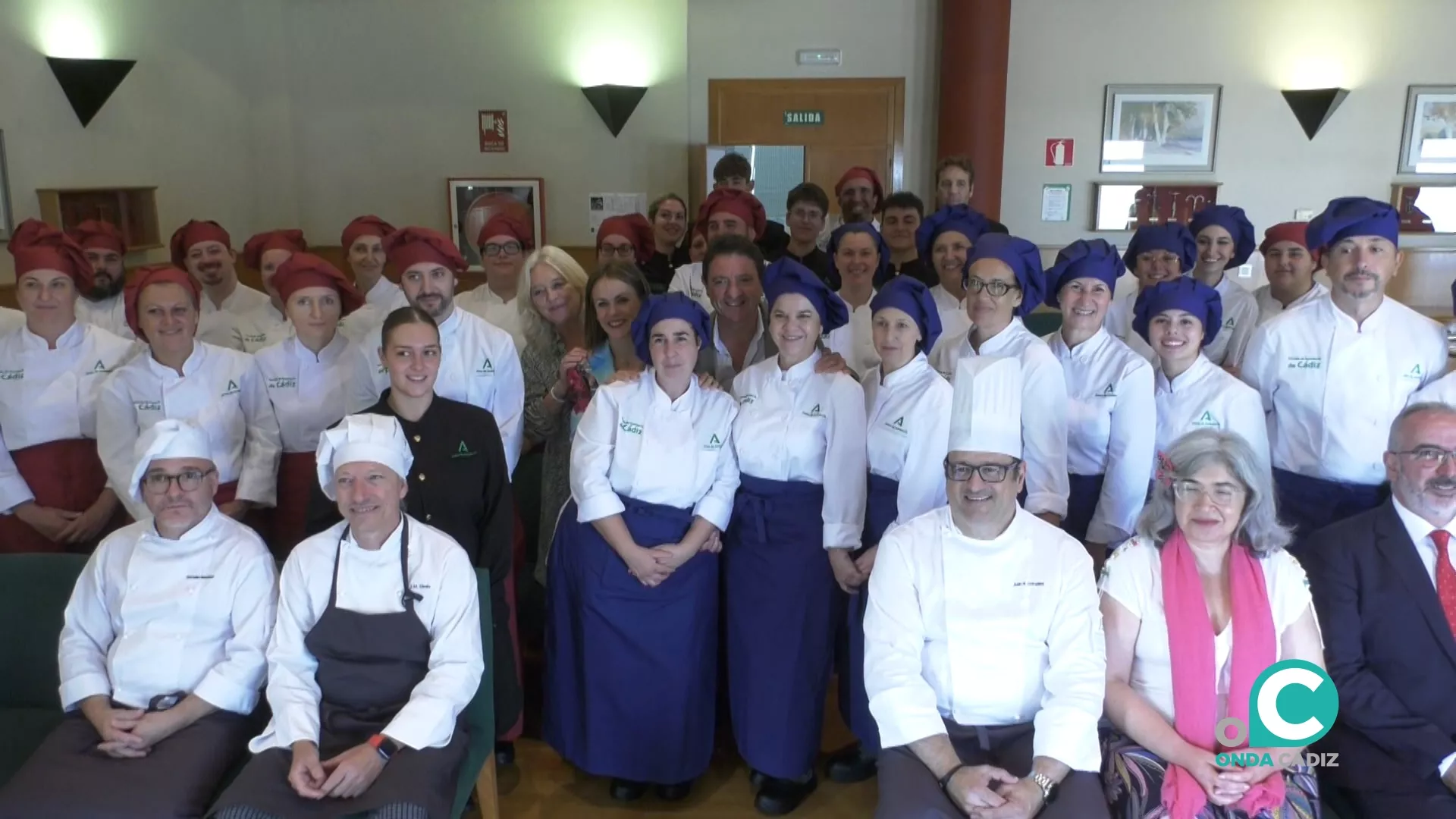 Cocineros, reposteros y personal de sala inician un nuevo curso en la Escuela de Hostelería de Cádiz. 