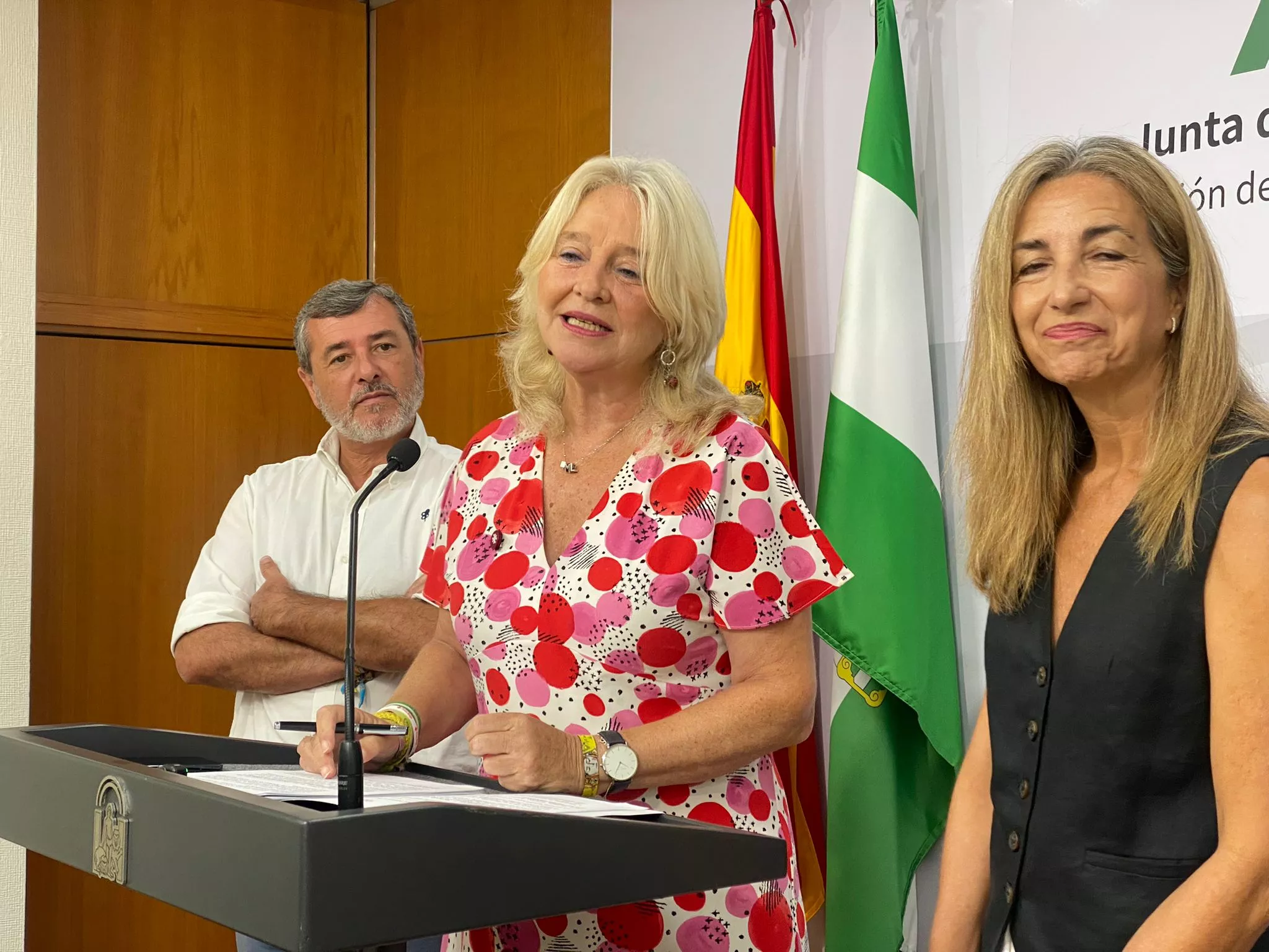 La delegada del Gobierno en Cádiz, Mercedes Colombo, presenta este viernes la jornada 'Empleo Público y Discapacidad Intelectual'.