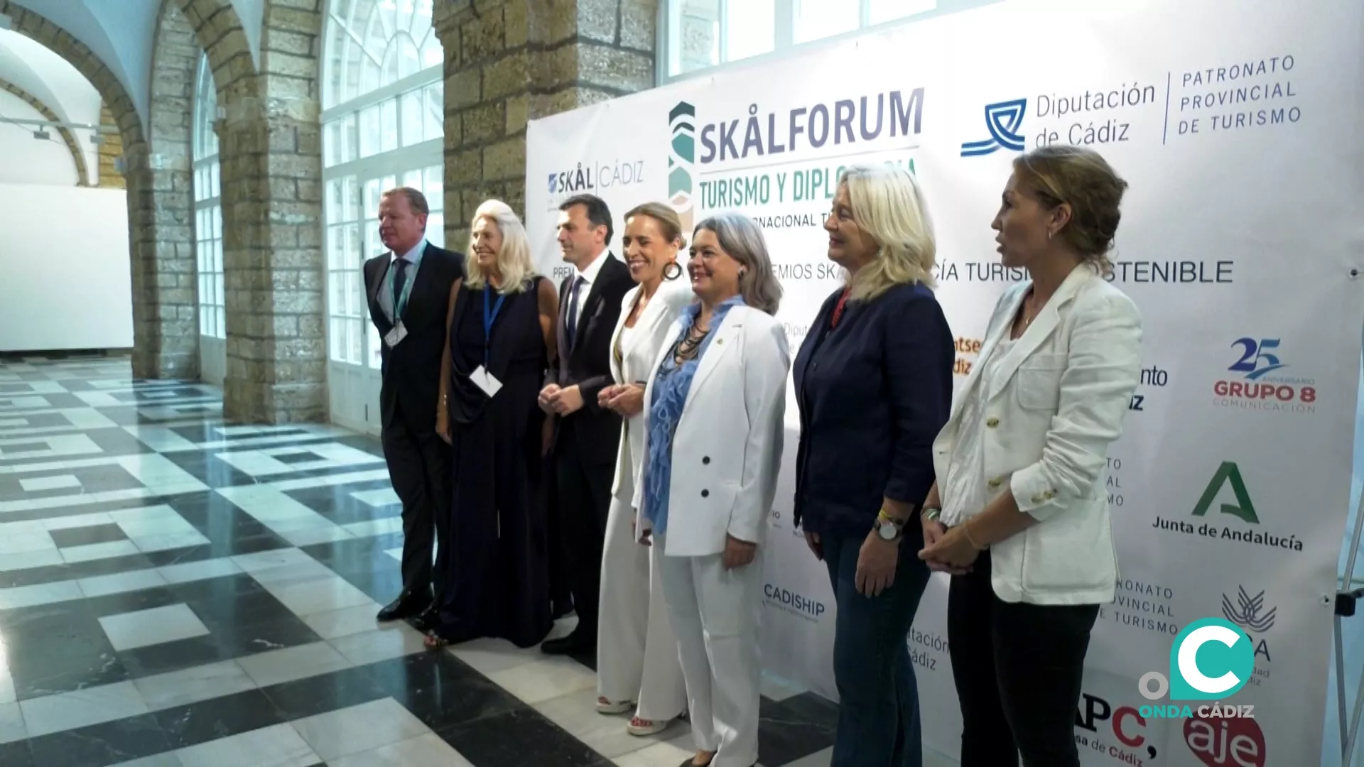 Inauguración del I Foro Internacional de Skal en Cádiz.