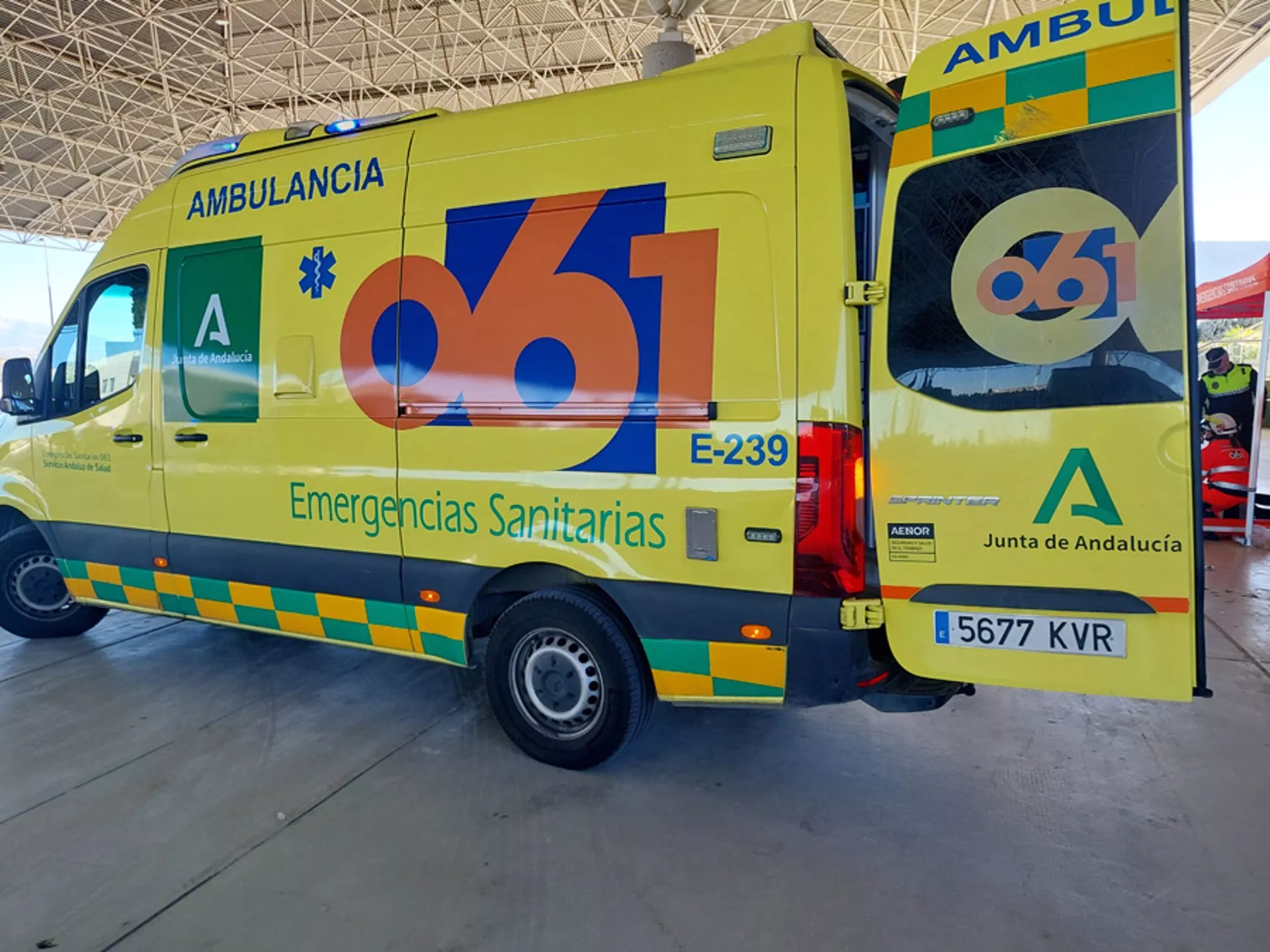 Ambulancia 061 en una imagen de archivo