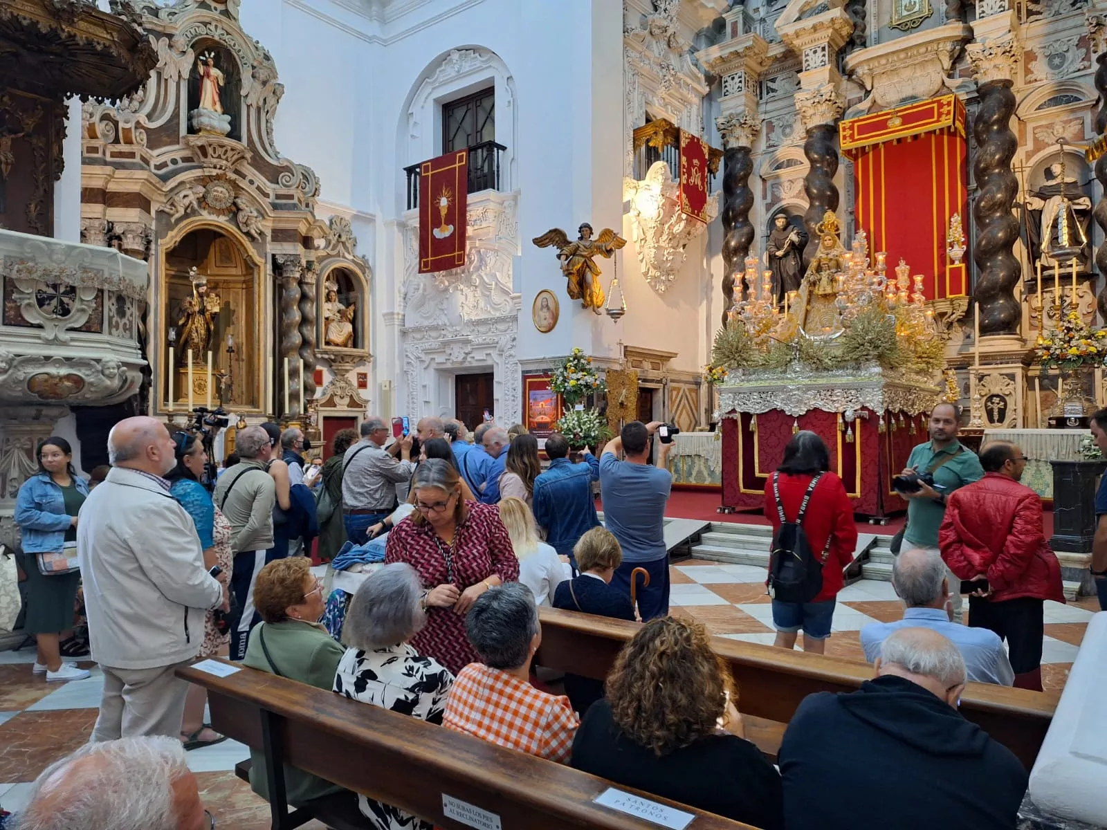 Imagen de la espera en Santo Domingo 