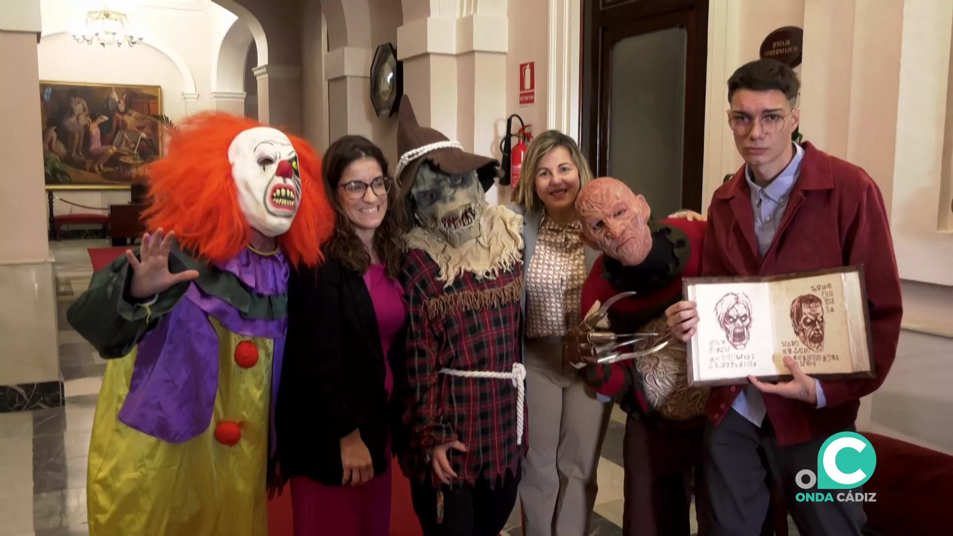 Imagen de la presentación de la programación municipal con motivo de Halloween. 