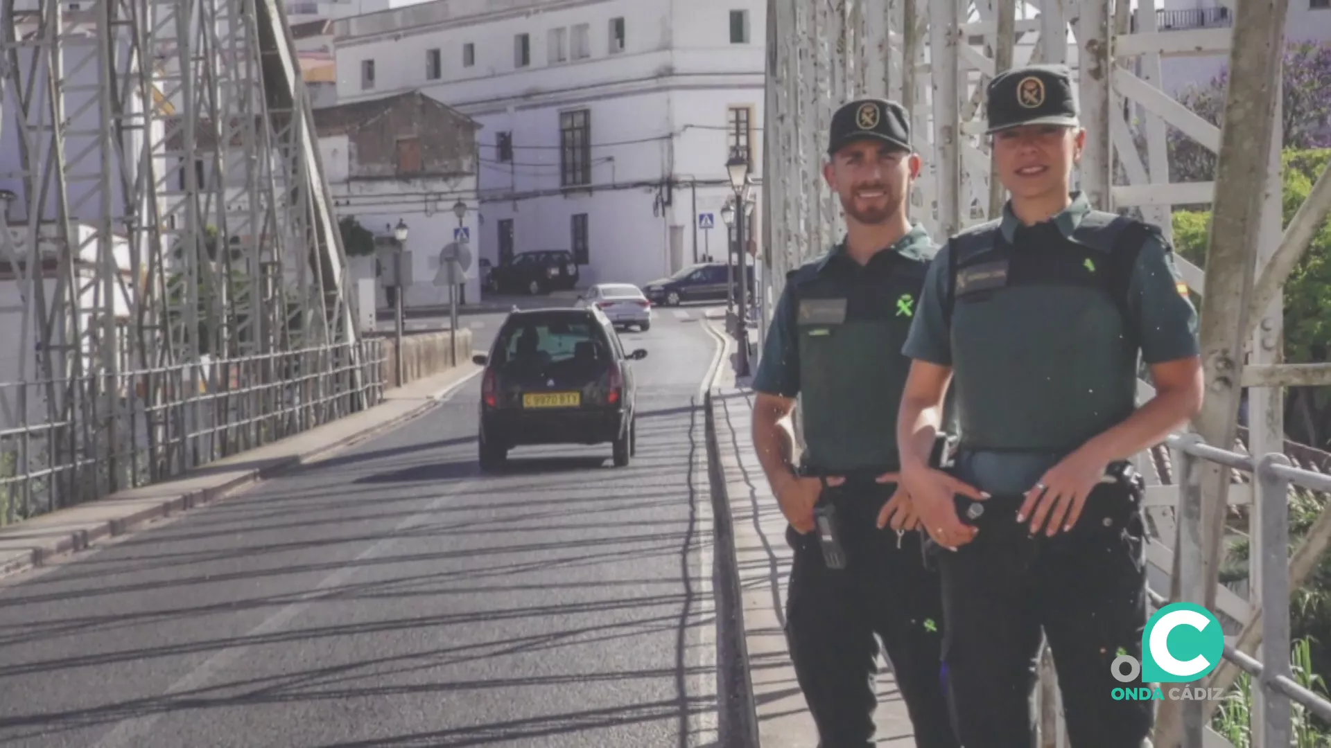 Detalle de una de las imágenes expuestas en el Palacio provincial