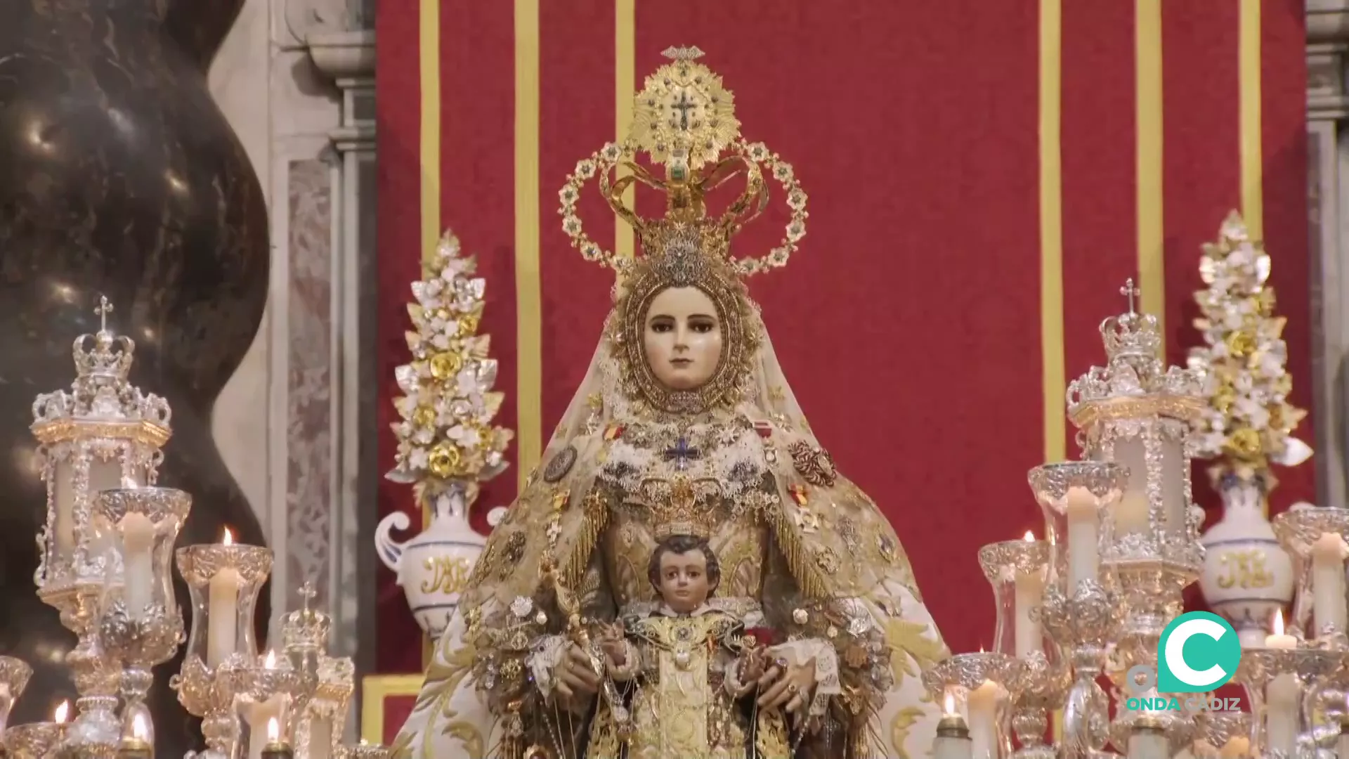 La imagén se quedó en su templo aunque las ceremonias religiosas se pudieron celebrar sin incidencias