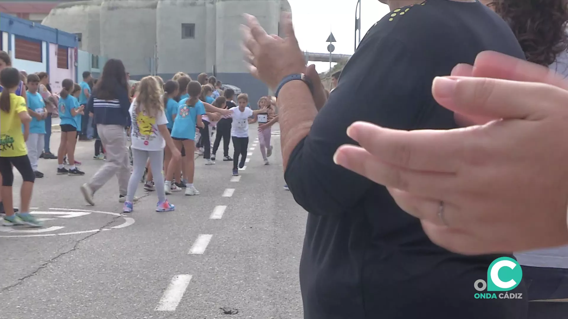 Mayores y pequeños disfrutaron de la cita celebrada en los aledaños del centro