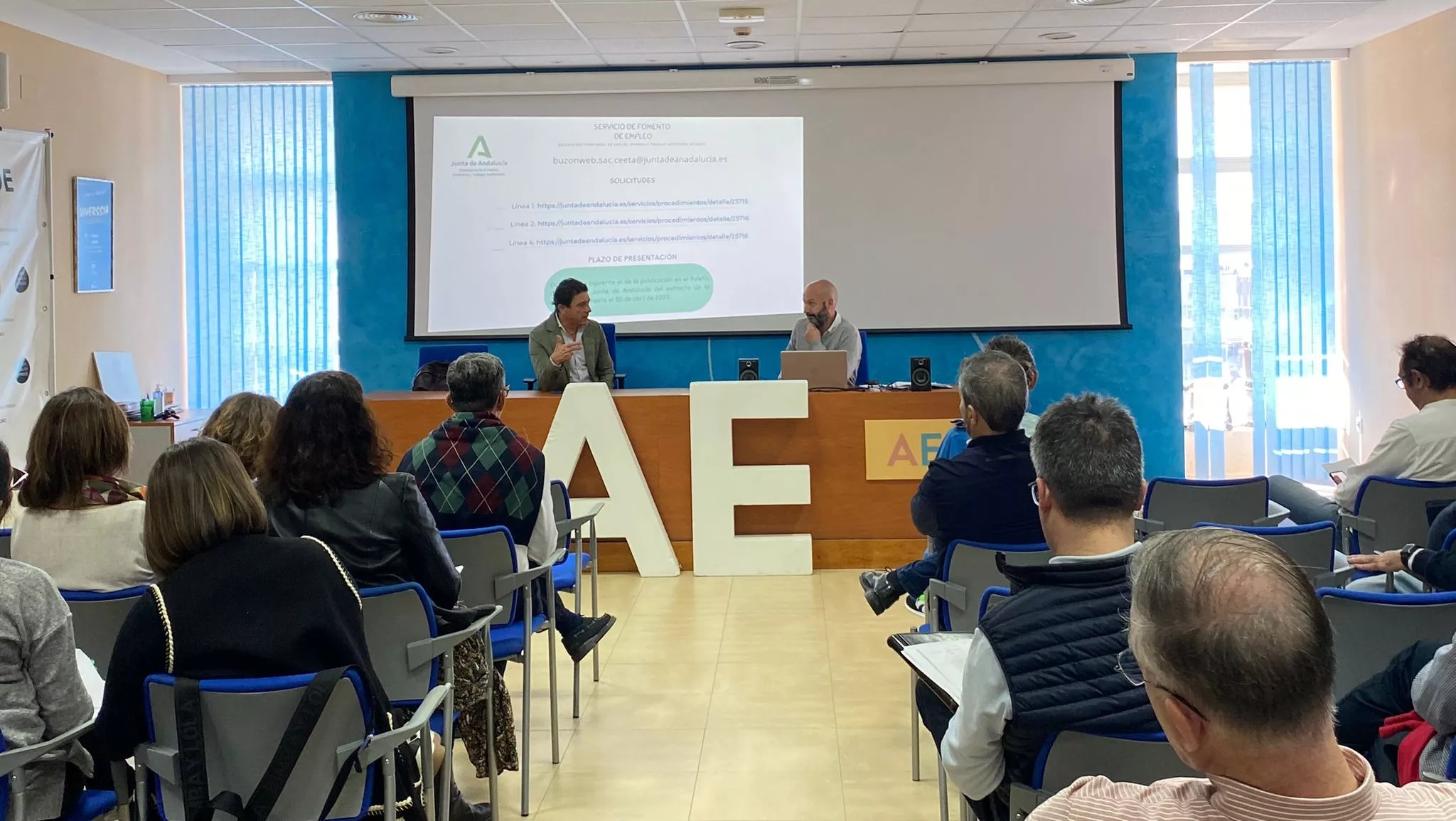 El acto informativo se ha efectuado este miércoles en Centro Andaluz de Emprendimiento (CADE) 