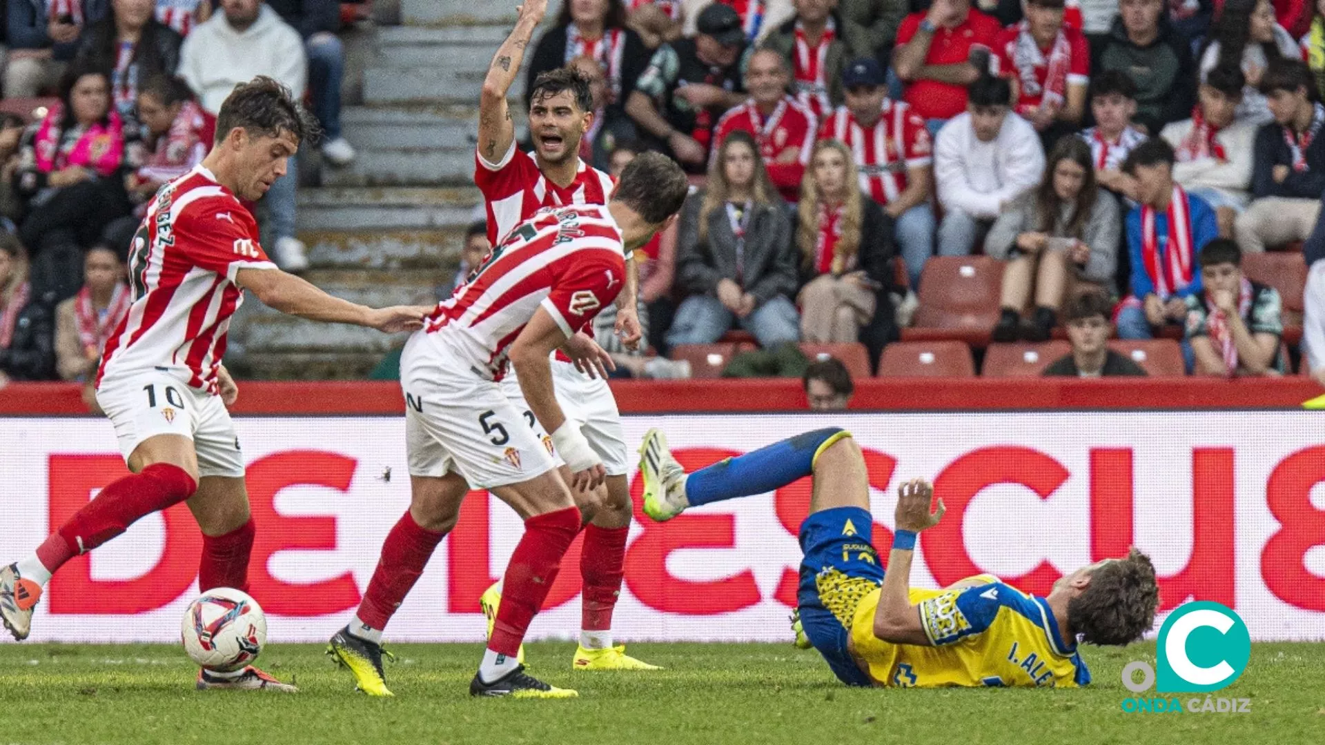 Iván Alejo en una acción del encuentro en el que fue titular (Foto: La Liga) Iván Alejo en una acción del encuentro en el que fue titular (Foto: La Liga)