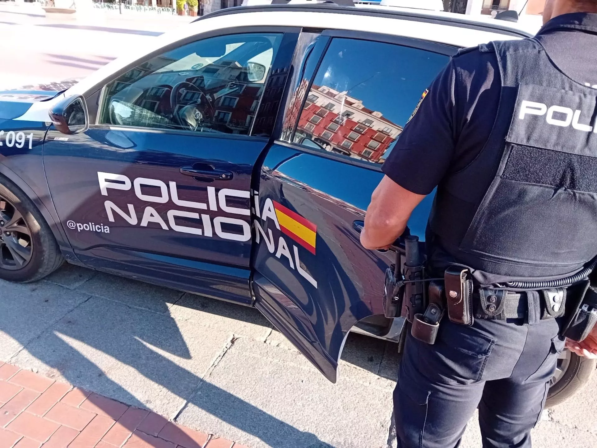 Imagen de archivo de un agente de la Policía Nacional