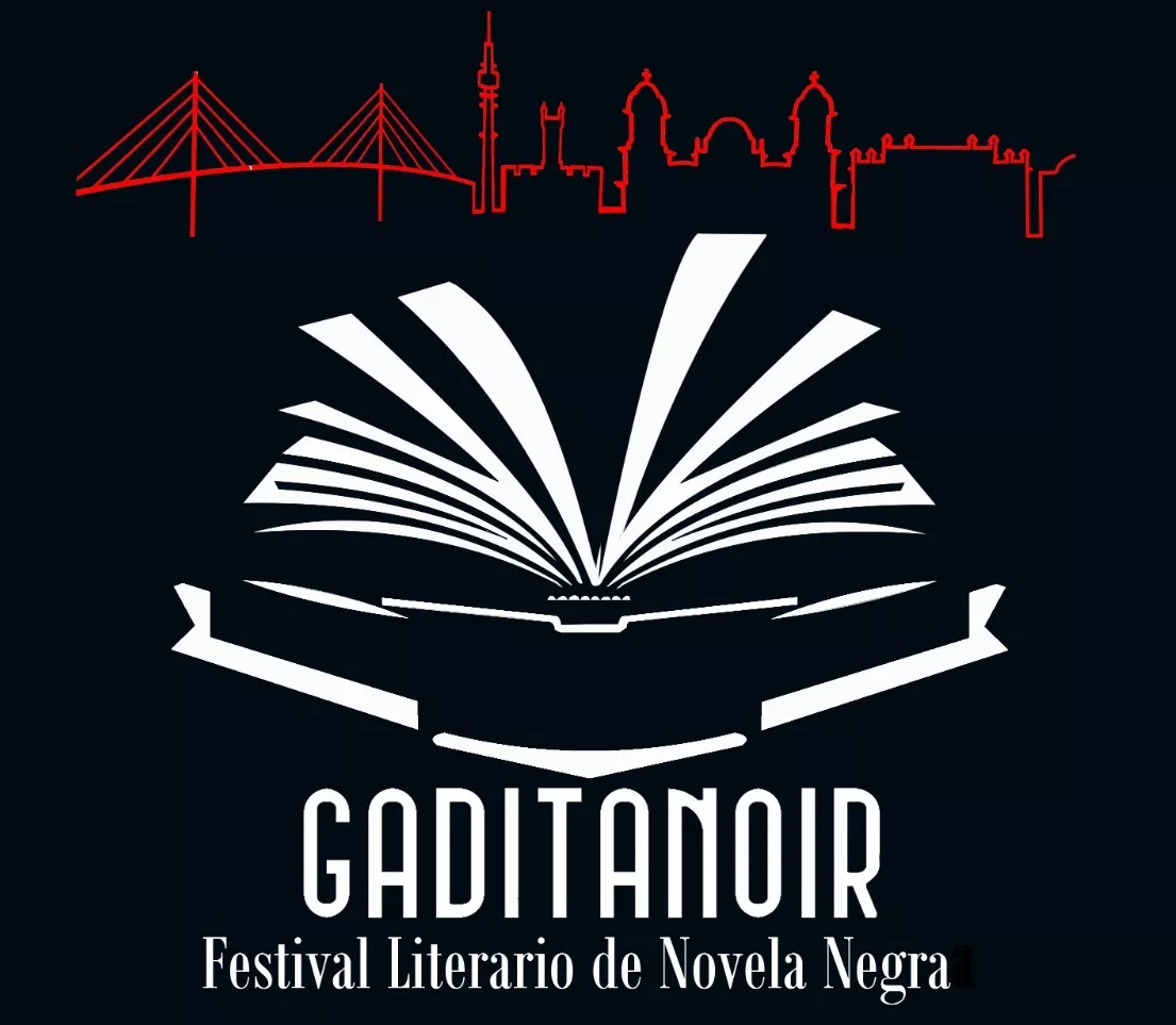 Cartel que ilustra el Festival de Novela Negra de Cádiz.