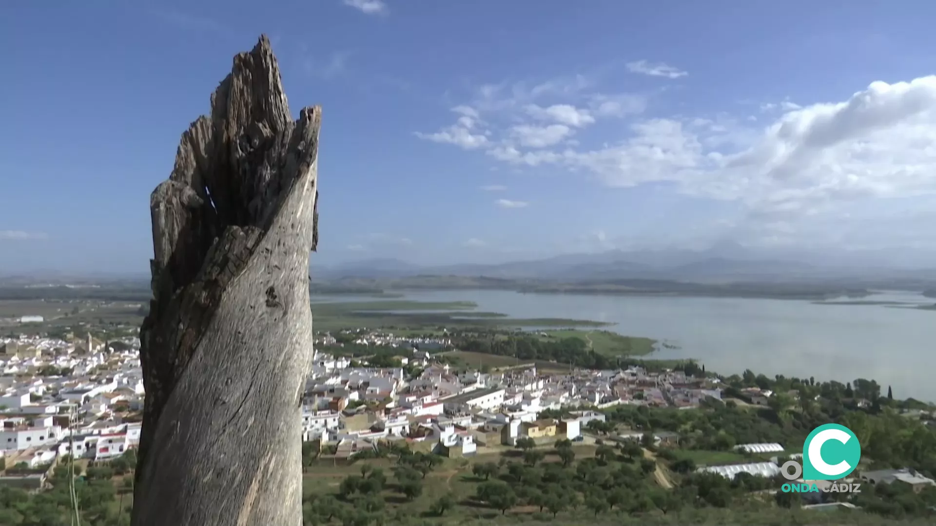 Imagen de la presa de Bornos que ha visto aumentado sus reservas