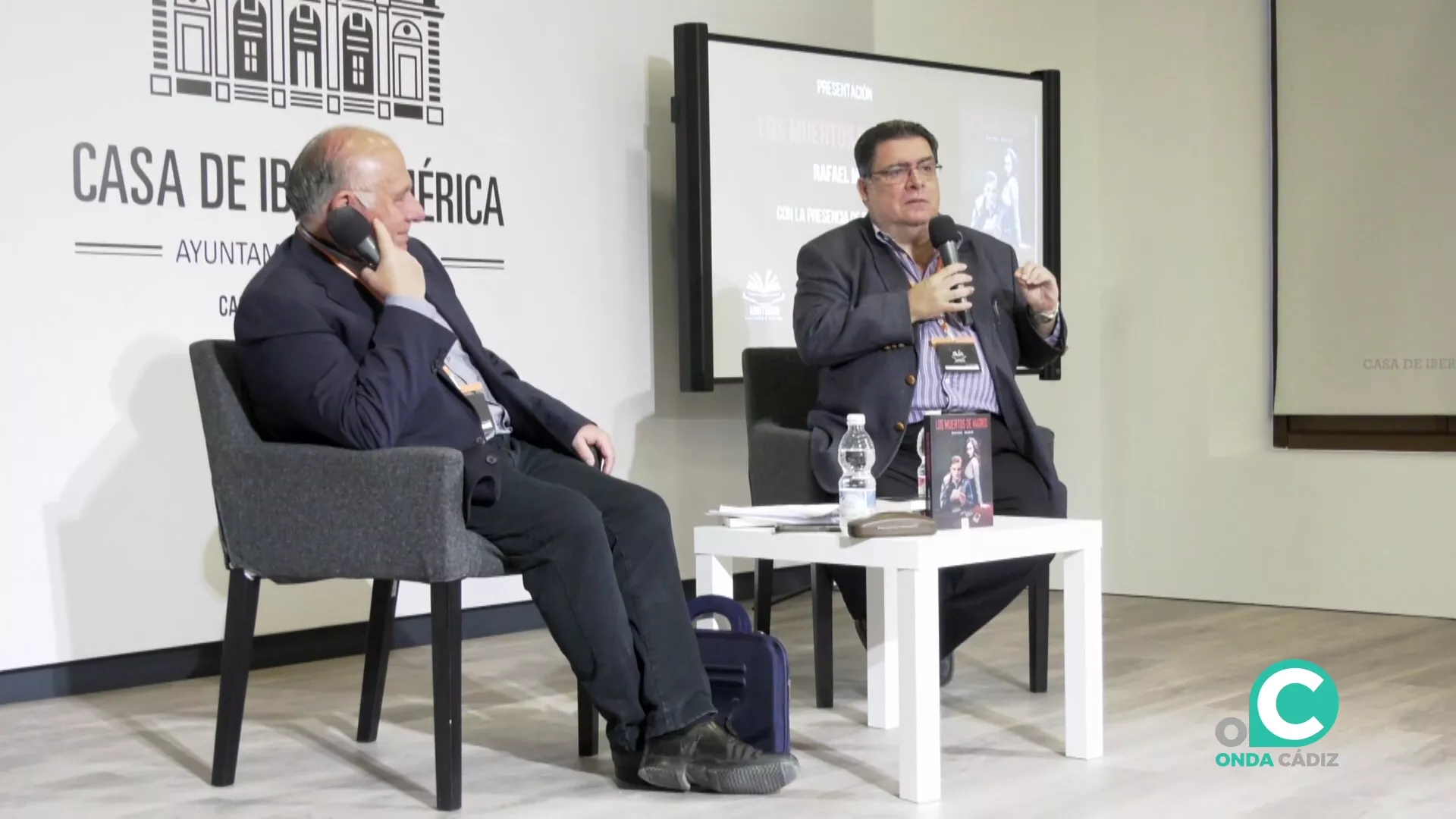 Rafa Marín durante su intervención en el acto de apertura