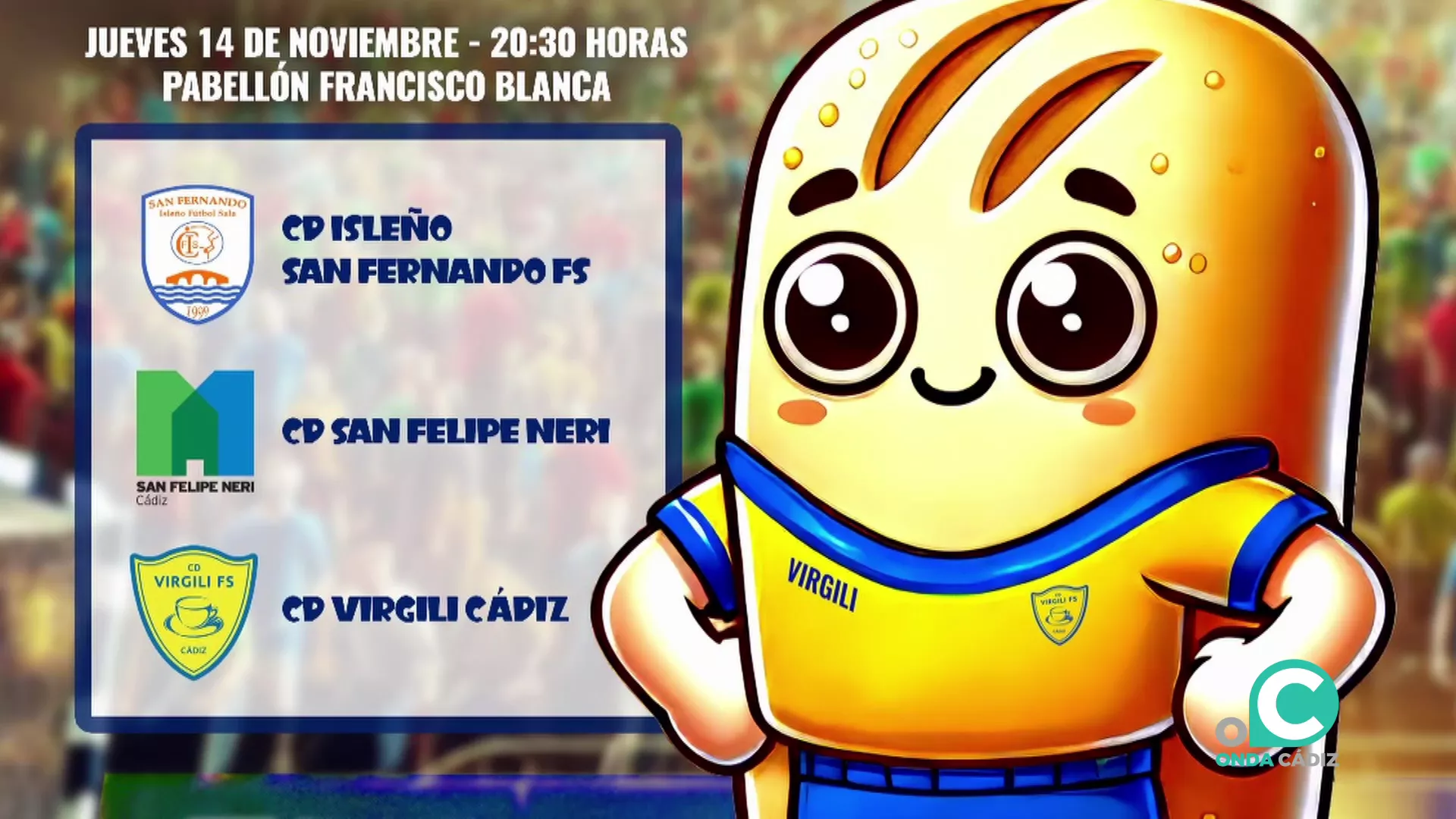 Detalle del cartel del torneo