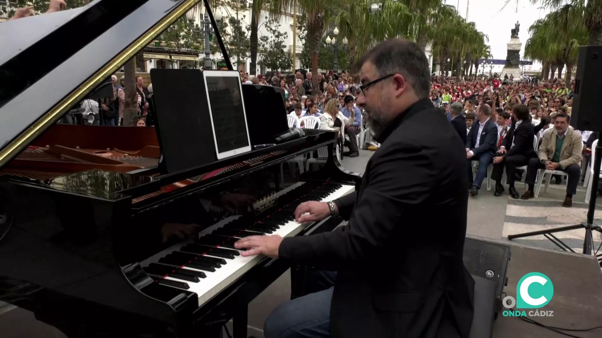 Gran ambiente se vivió en la mañana de este viernes con la cita musical para los más pequeños