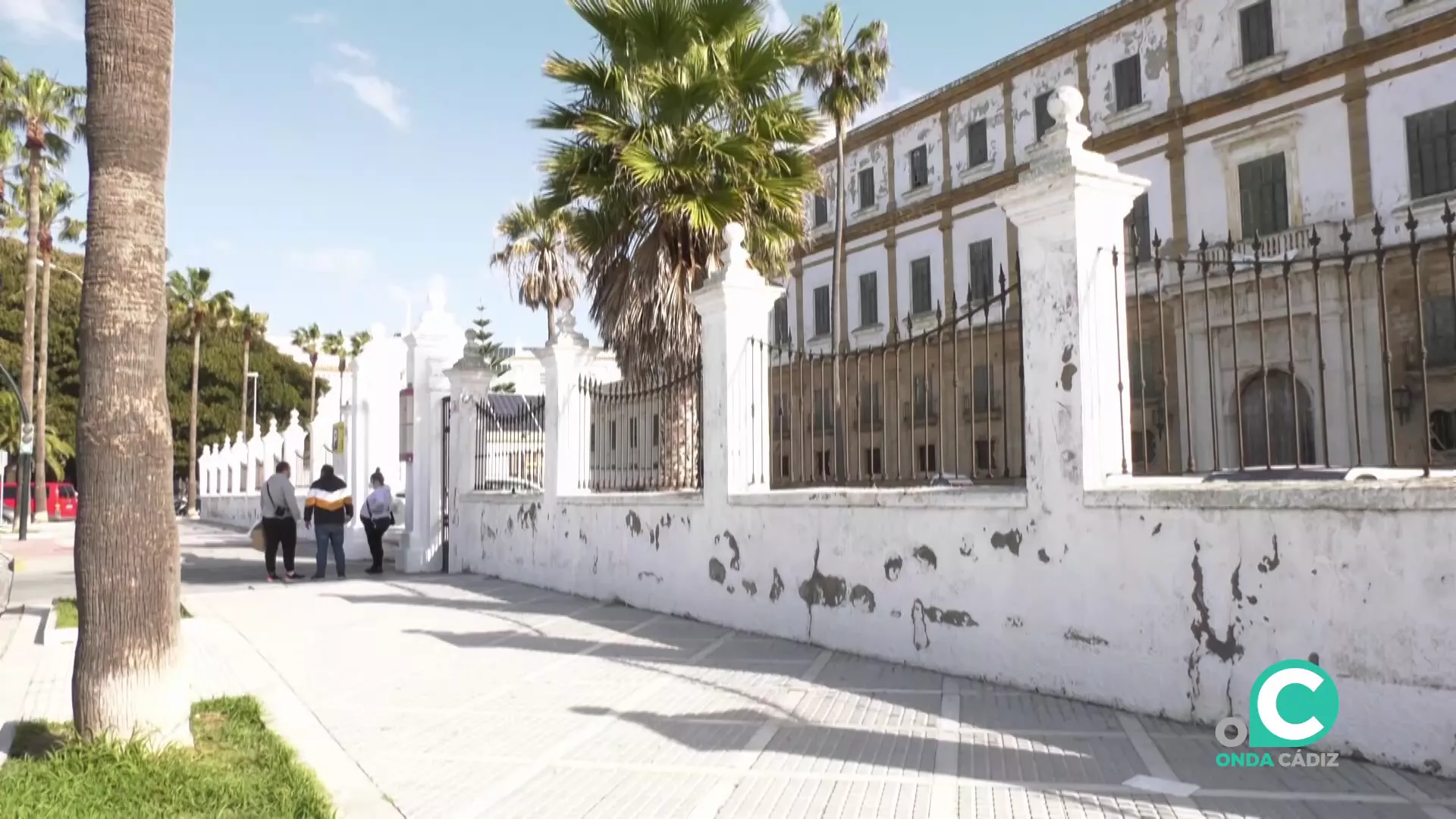 El edificio histórico en una imagen de archivo