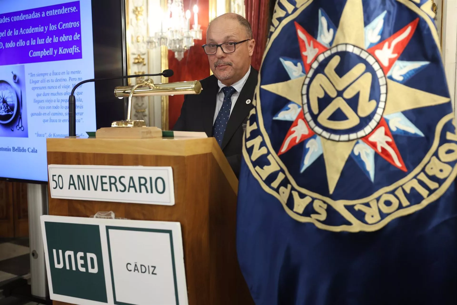 El doctor en Educación Juan Antonio Bellido ofrece la lección inaugural del curso académico