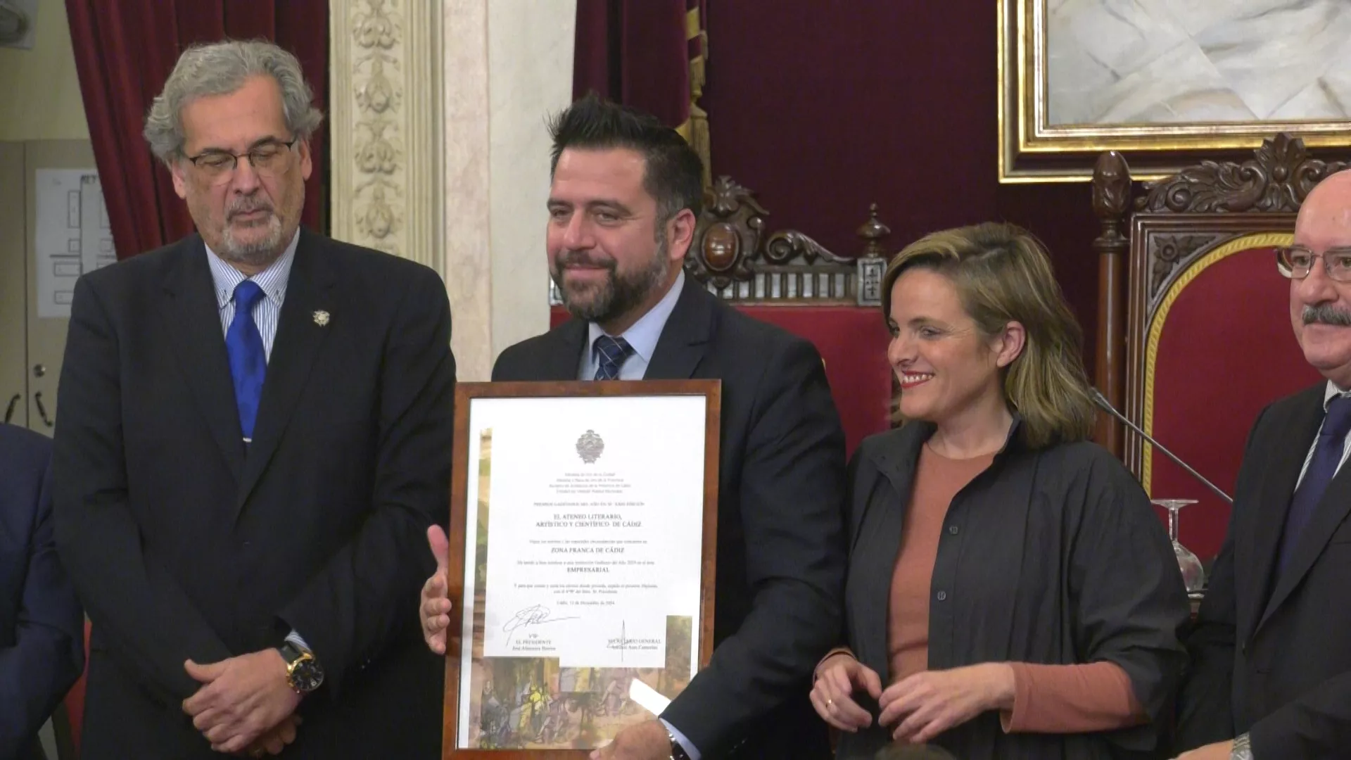 El Consorcio de Zona Franca ha sido galardonado en el apartado empresarial El Consorcio de Zona Franca ha sido galardonado en el apartado empresarial