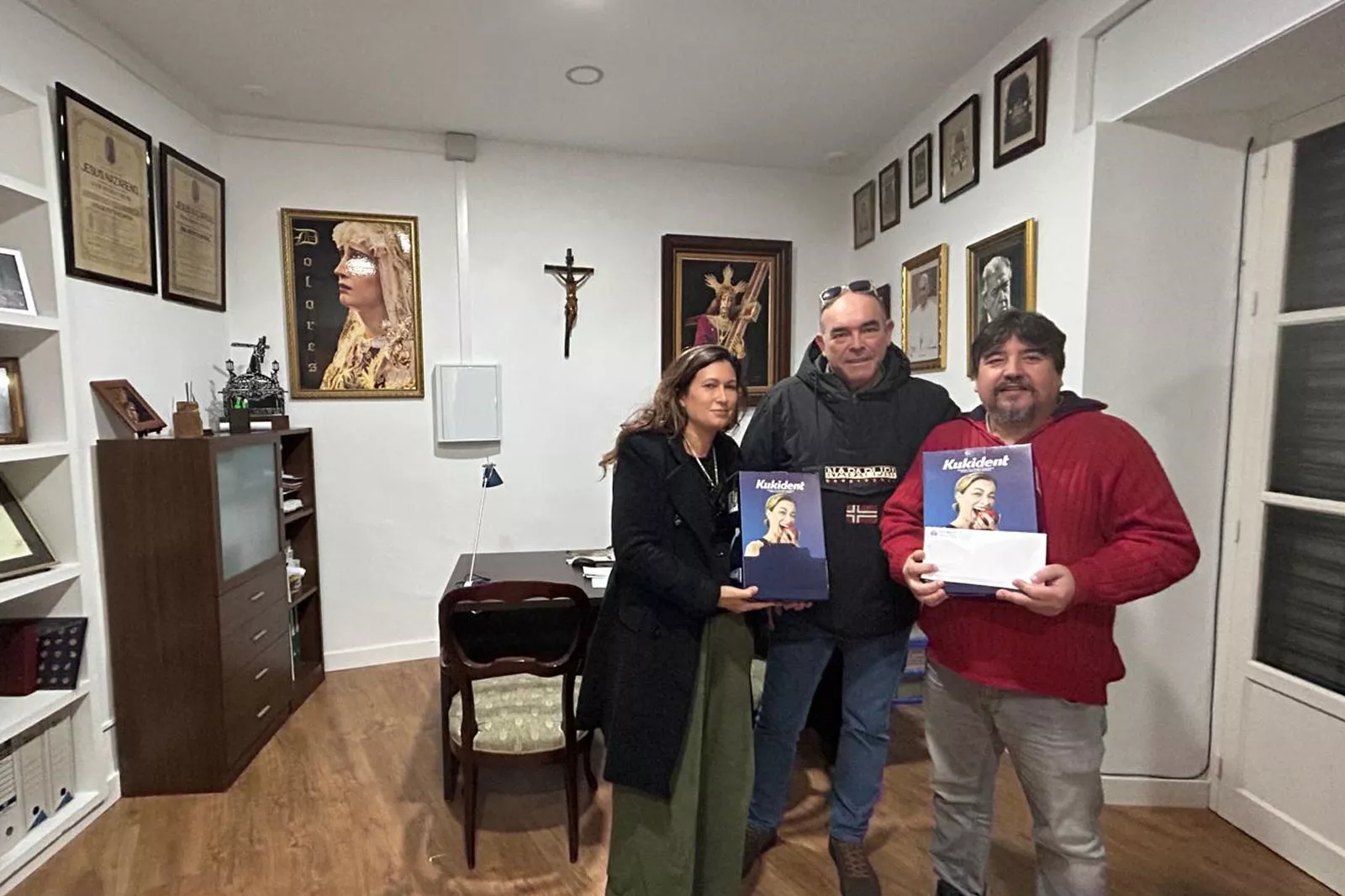 Cuatro entidades gaditanas reciben donaciones de la Cofradía del Nazareno de Santa María.