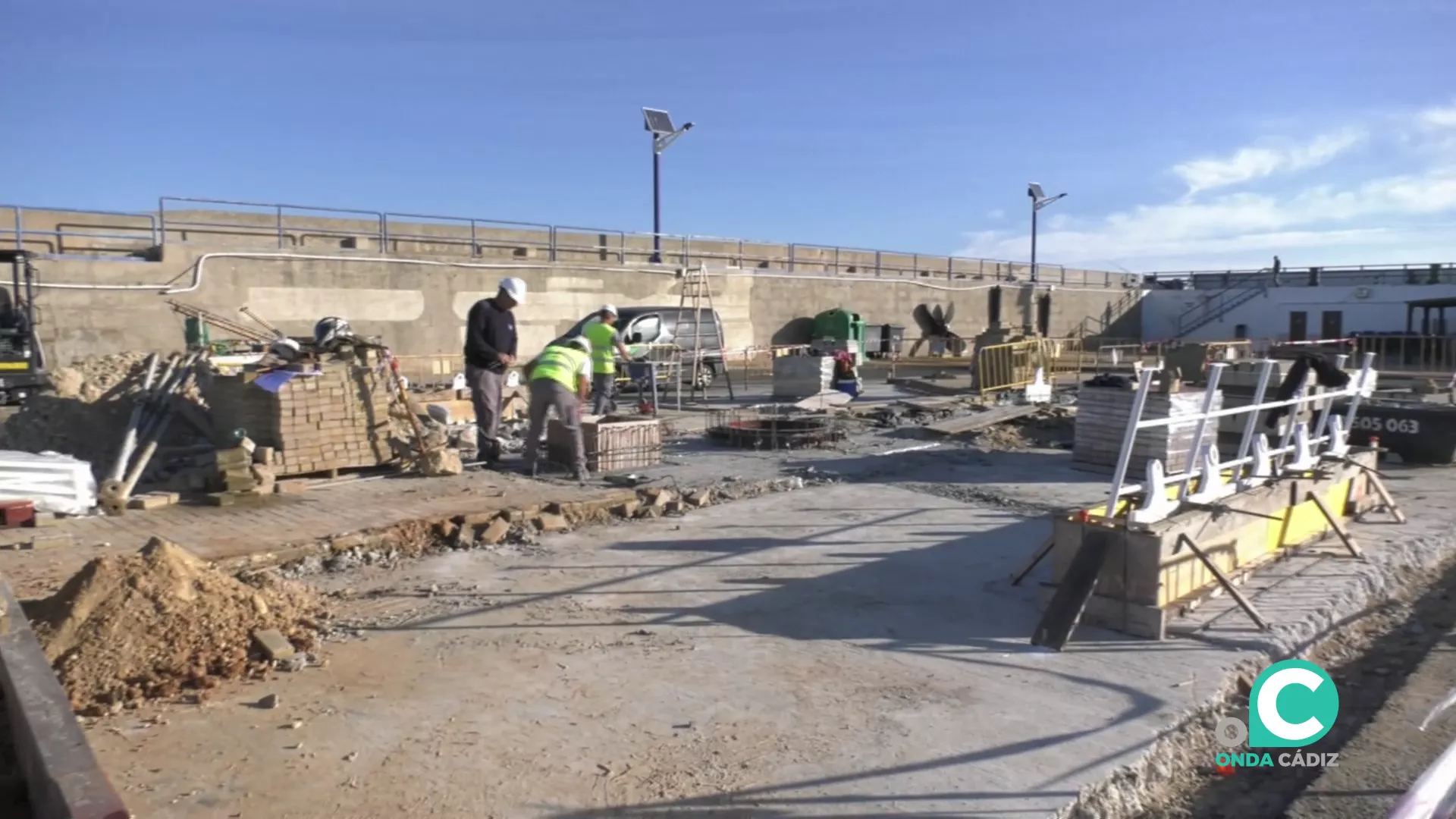 Estado de las obras para la futura instalación