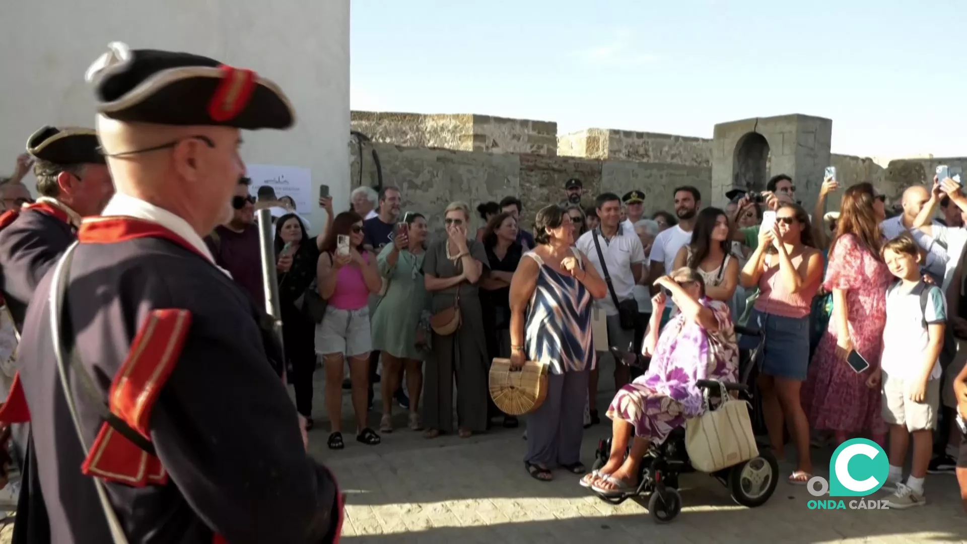 Visita teatralizada al histórico recinto durante el pasado verano