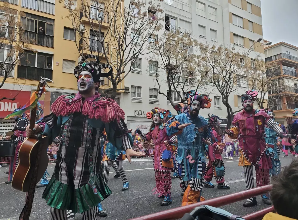 Imagen de la Gran Cabalgata del Carnaval de Cádiz 2024.