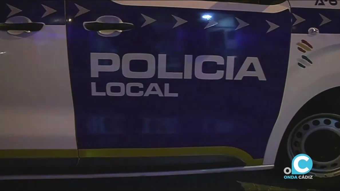 Vehículo de la Policía Local de Cádiz. 