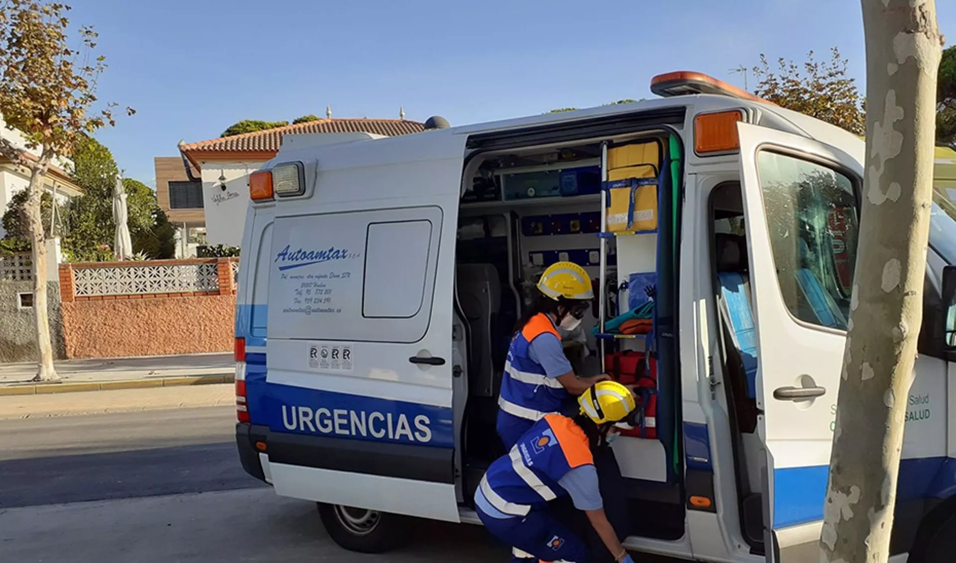 Ambulancia. en una imagen de archivo.