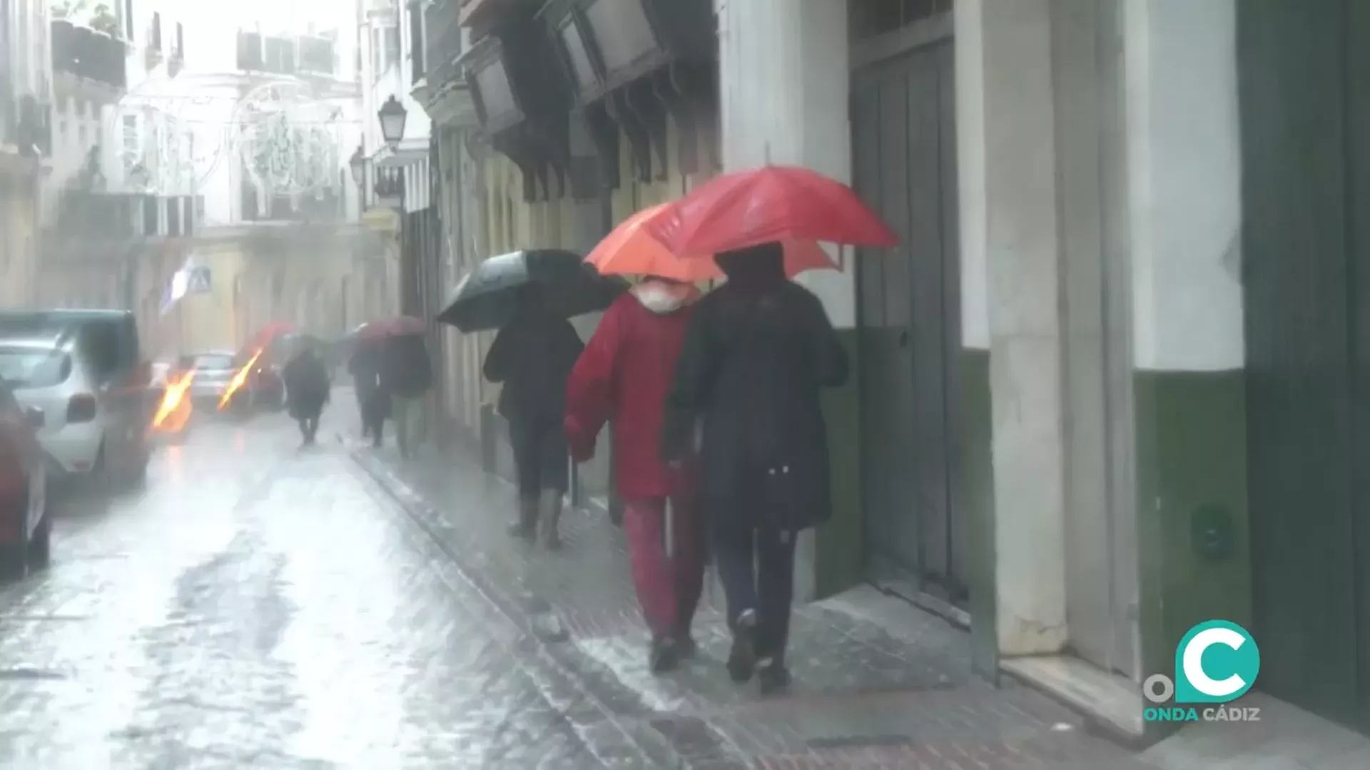 Jornada inestable en Cádiz con aviso amarillo por lluvia y tormenta. 