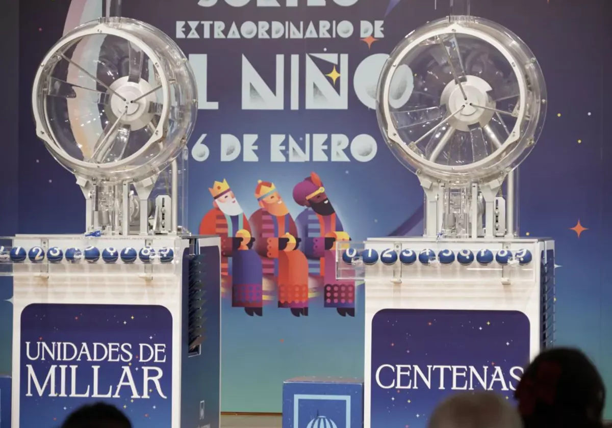 Sorteo extraordinario de 'El Niño'. ...