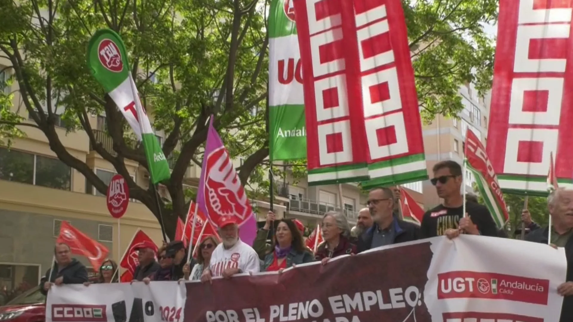 La fuerza sindical se volverá a sentir en las calles gaditanas el próximo fin de semana