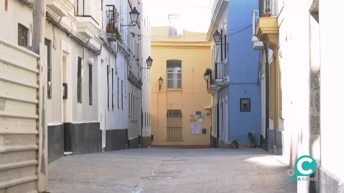 Imagen de la calle San Juan Bautista La Salle en el barrio de Santa María Imagen de la calle San Juan Bautista La Salle en el barrio de Santa María