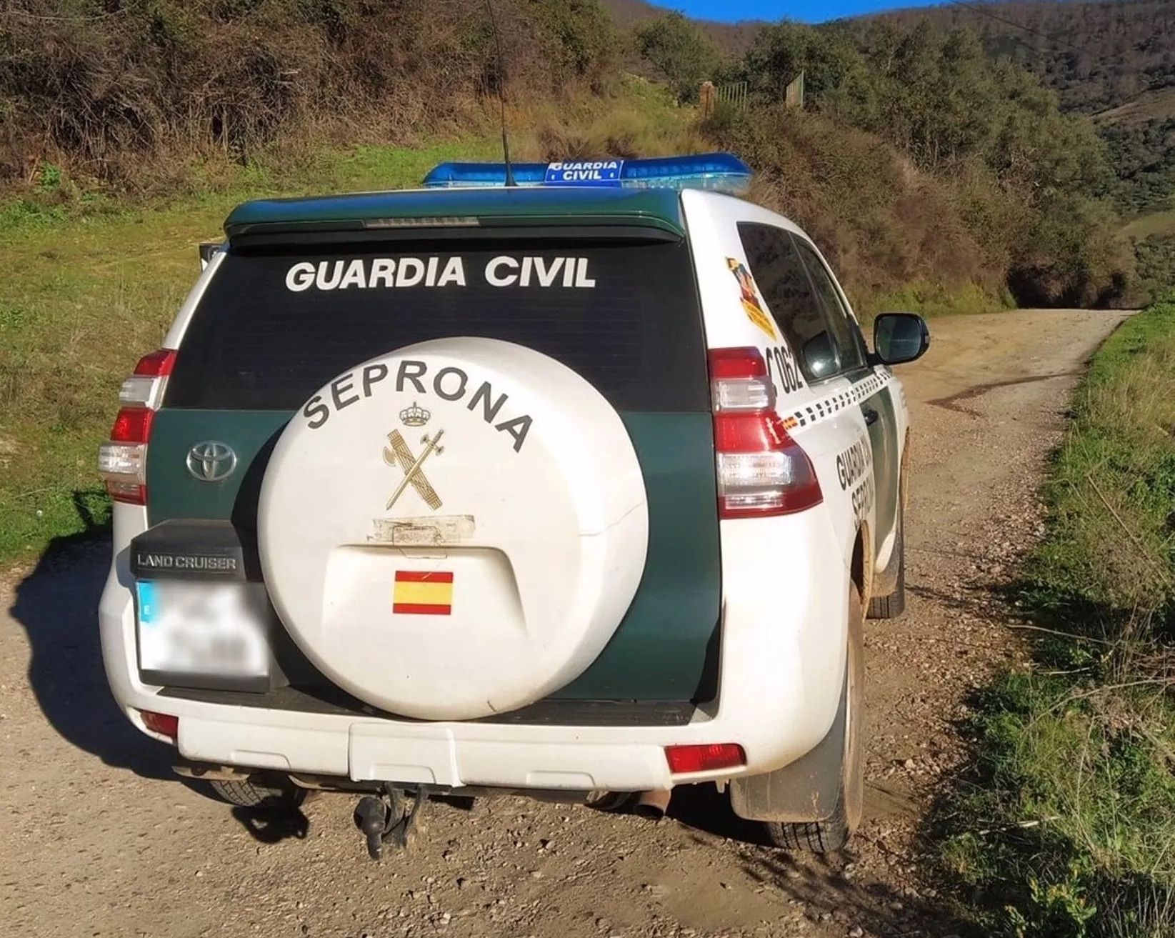 Vehículo de la Guardia Civil en una imagen de archivo