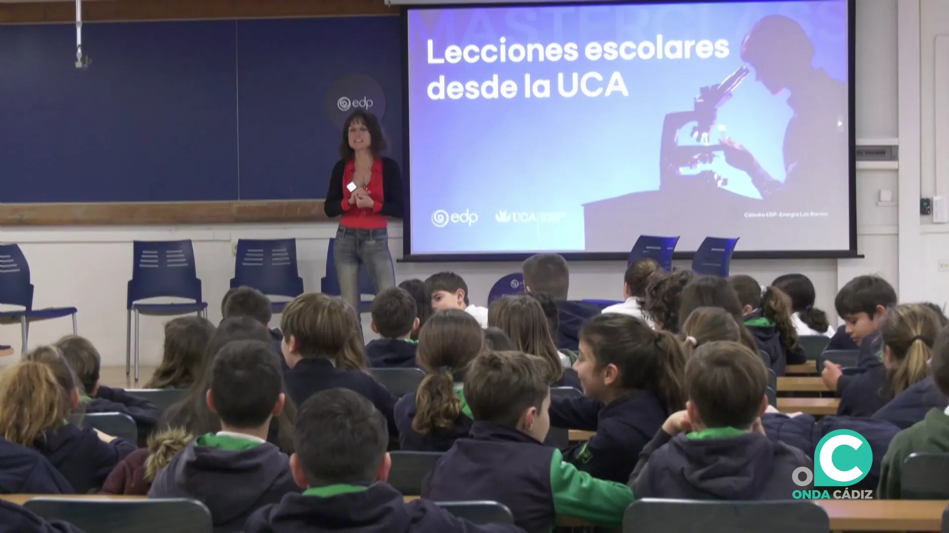 Un momento del encuentro de este viernes en la Facultad de Medicina de Cádiz