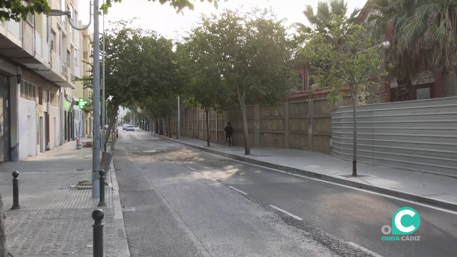 Imagen de la avenida Marconi, donde se construirán las 53 viviendas de Procasa. Imagen de la avenida Marconi, donde se construirán las 53 viviendas de Procasa.