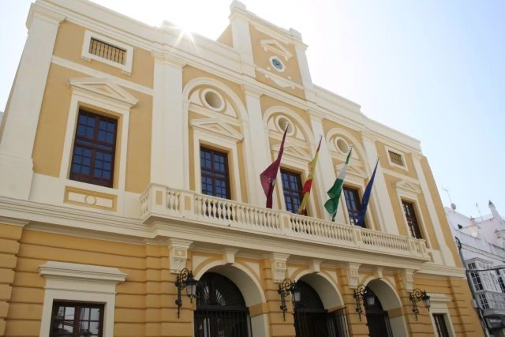 Imagen del Ayuntamiento chiclanero en una imagen de archivo