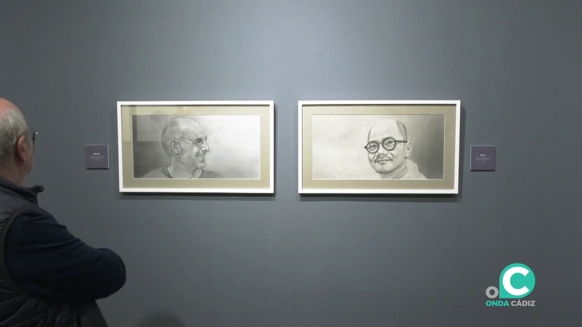 Algunas de las obras expuestas en la muestra de Julián Gades. Algunas de las obras expuestas en la muestra de Julián Gades.