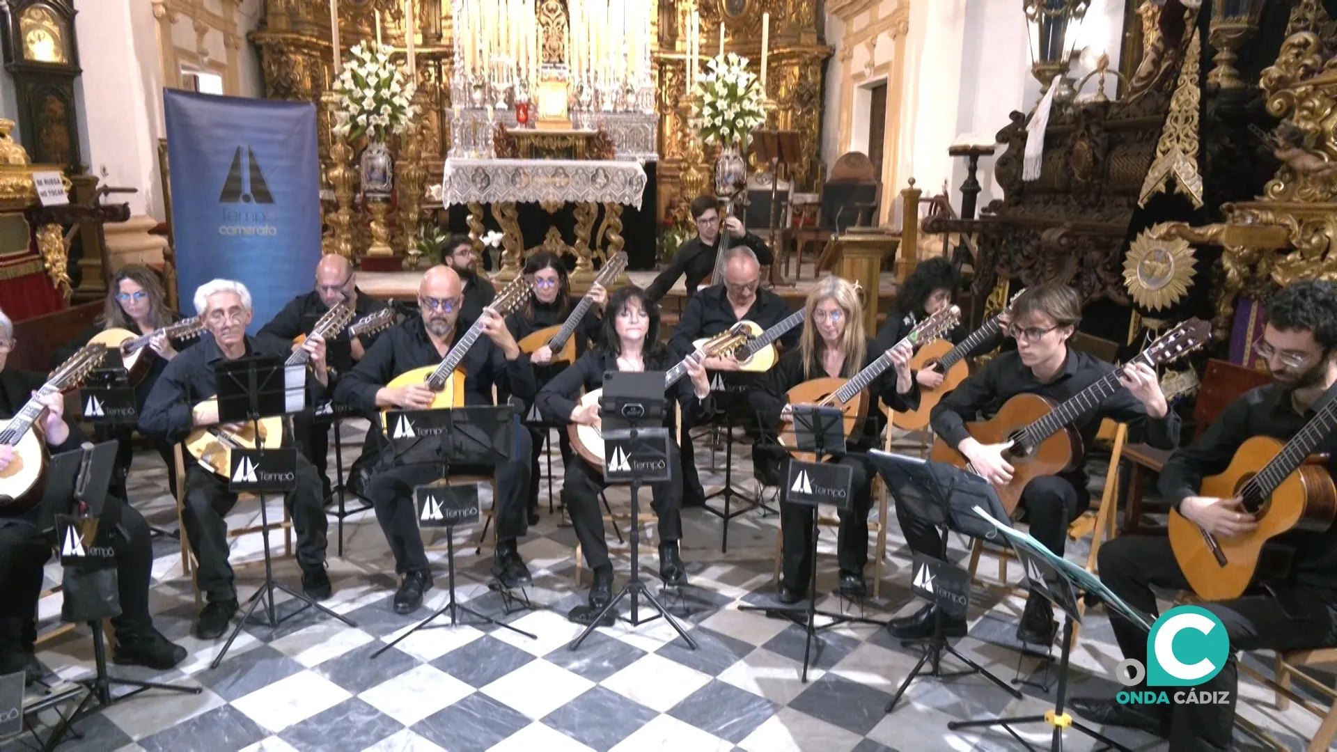 Concierto de la Camerata Plectro A Tempo, este martes, en la iglesia de San Lorenzo. Concierto de la Camerata Plectro A Tempo, este martes, en la iglesia de San Lorenzo.