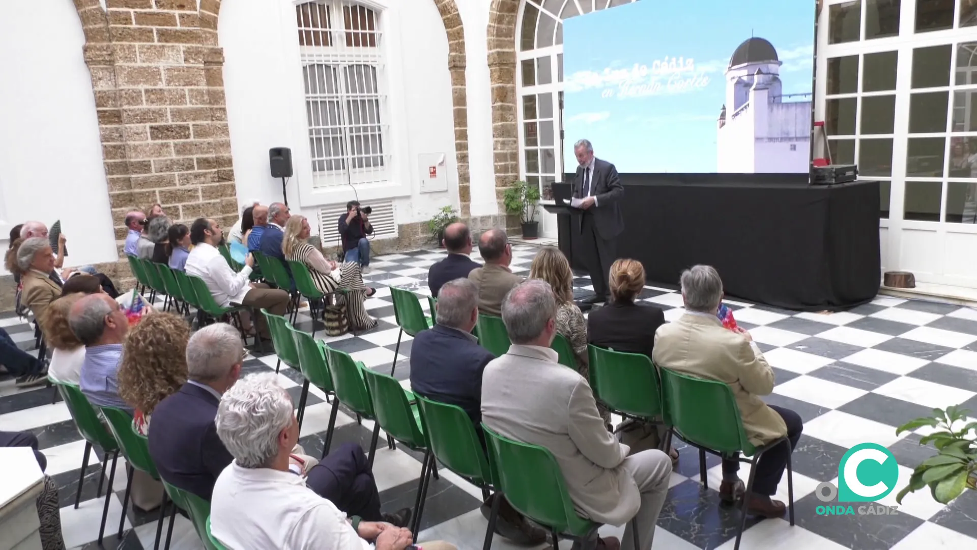 El Palacio Provincial acoge la presentación del documental de Hernán Cortés. El Palacio Provincial acoge la presentación del documental de Hernán Cortés.