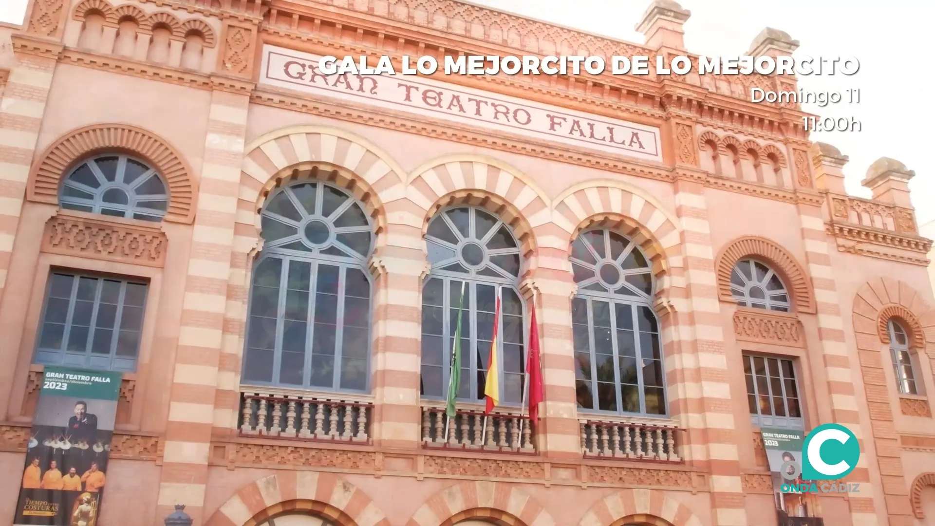 El Gran Teatro Falla sirve de escenario para acoger la gala 'Lo Mejorcito de lo Mejorcito'. El Gran Teatro Falla sirve de escenario para acoger la gala 'Lo Mejorcito de lo Mejorcito'.