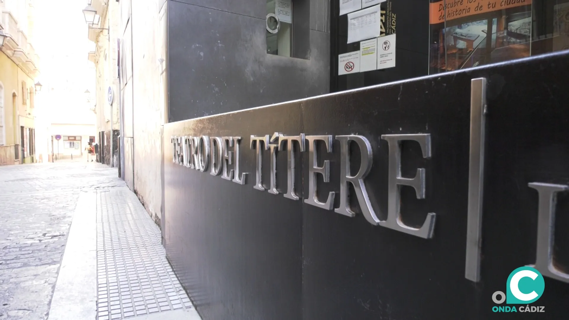 Acceso al Teatro del Títere de la Tía Norica. Acceso al Teatro del Títere de la Tía Norica.