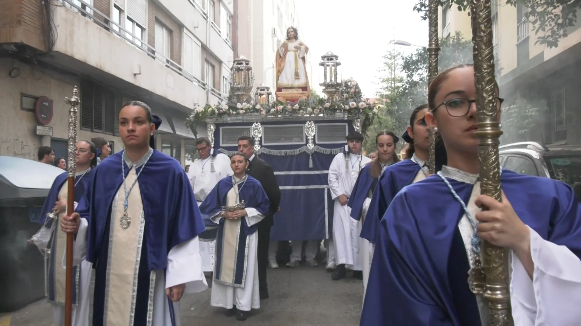 Virgen Niña del colegio Amor de Dios. ...