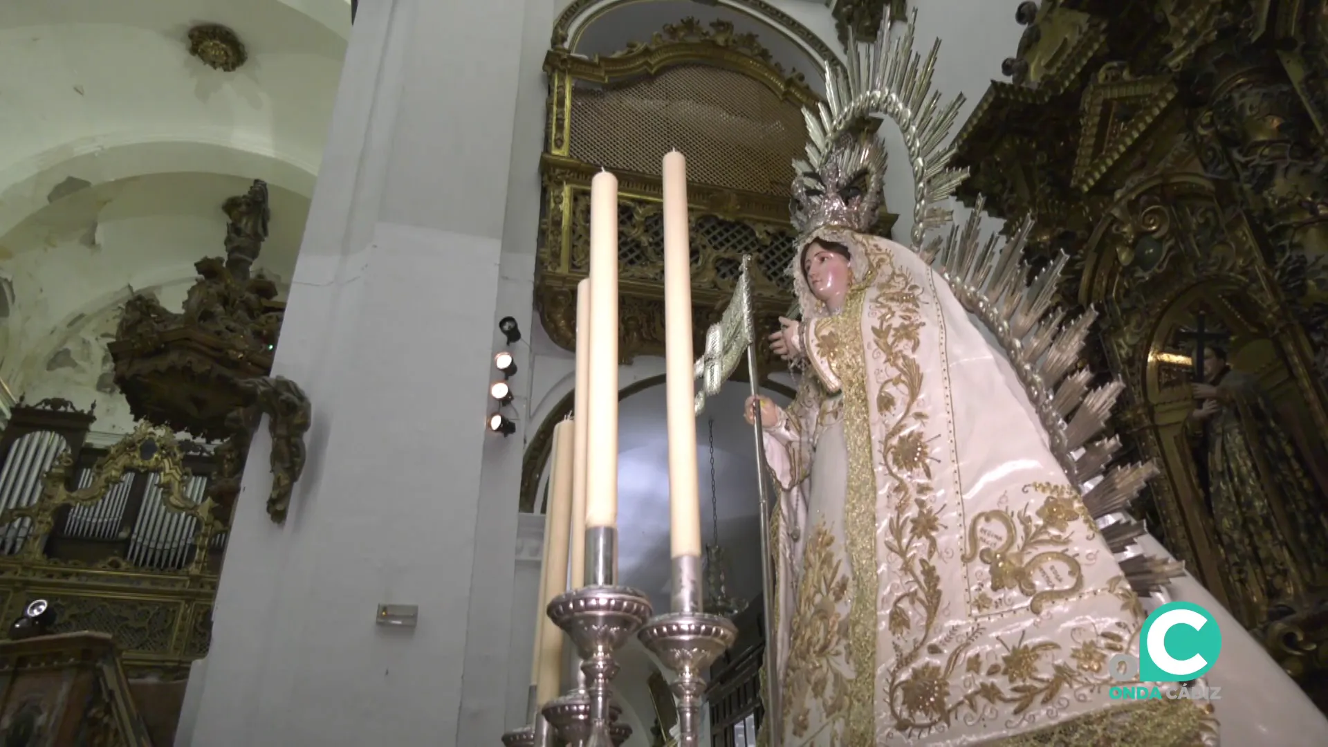 Poder Divino este viernes aguarda en el templo de la calle compañia para la procesión mariana Poder Divino este viernes aguarda en el templo de la calle compañia para la procesión mariana