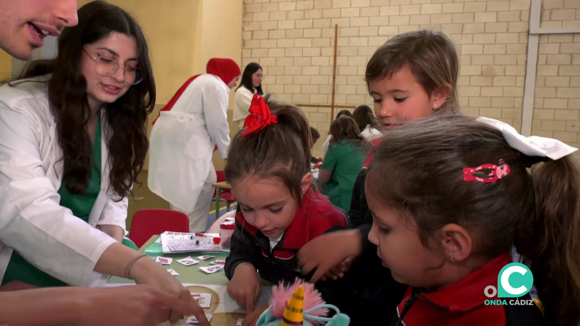 Los pequeños del centro educativo gaditano disfrutaron con la experiencia Los pequeños del centro educativo gaditano disfrutaron con la experiencia